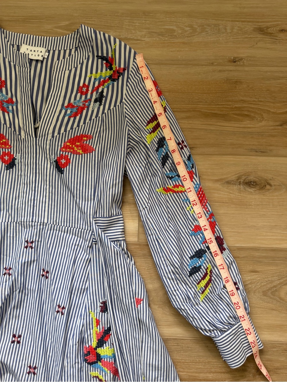 Tanya Taylor Caro Embroidered Dress - Picture 15 of 16